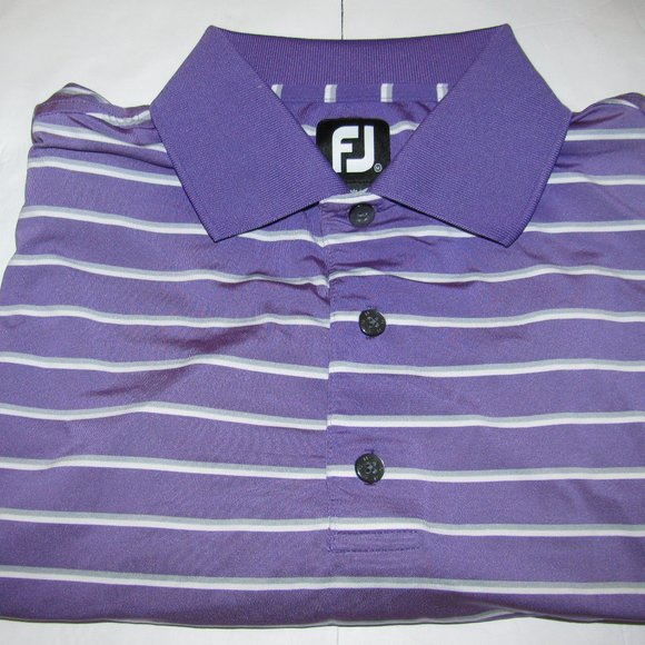Footjoy SS mens Polo Medium Tag - Picture 7 of 7